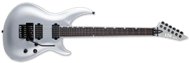 LTD H3-1000FR Metallic Silver 6-String Electric Guitar 2024